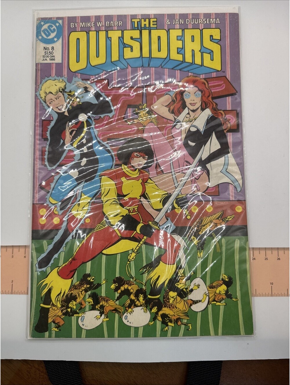 The Outsiders #8 (DC Comics June 1986)
